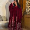 Red Velvet Kaftan